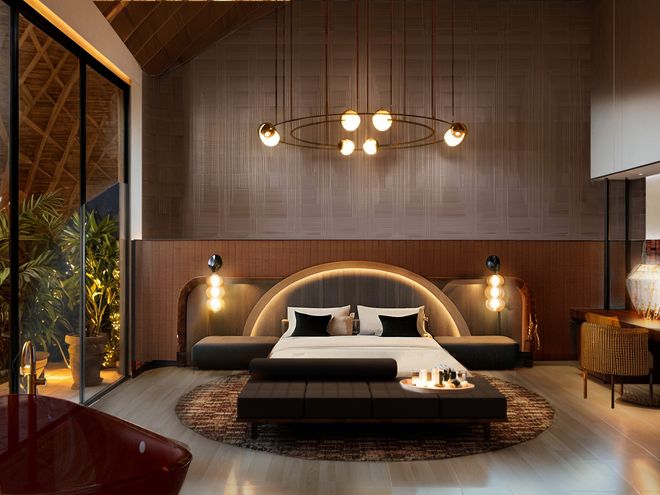 A suite interior, artist impression